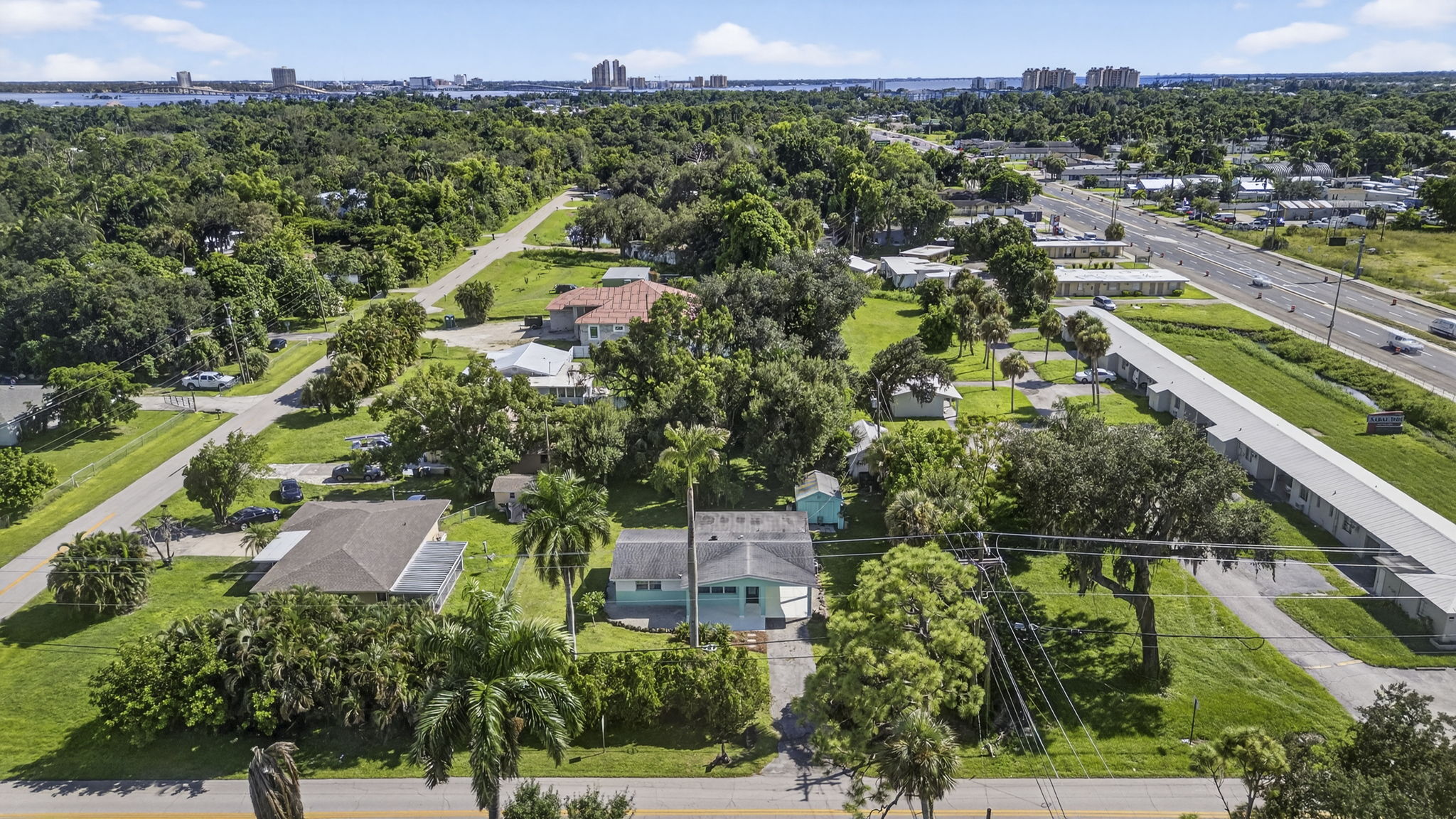 Aerial Front Exterior 2