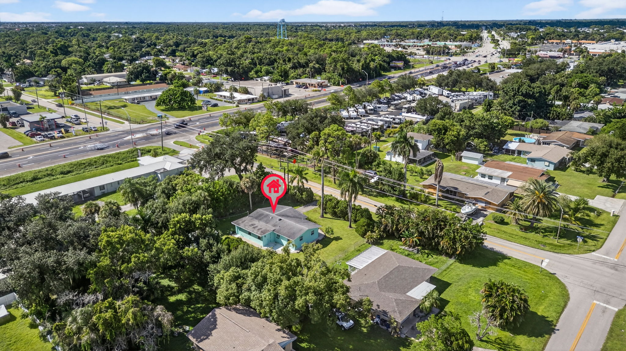 Aerial Rear Exterior 3 - marker