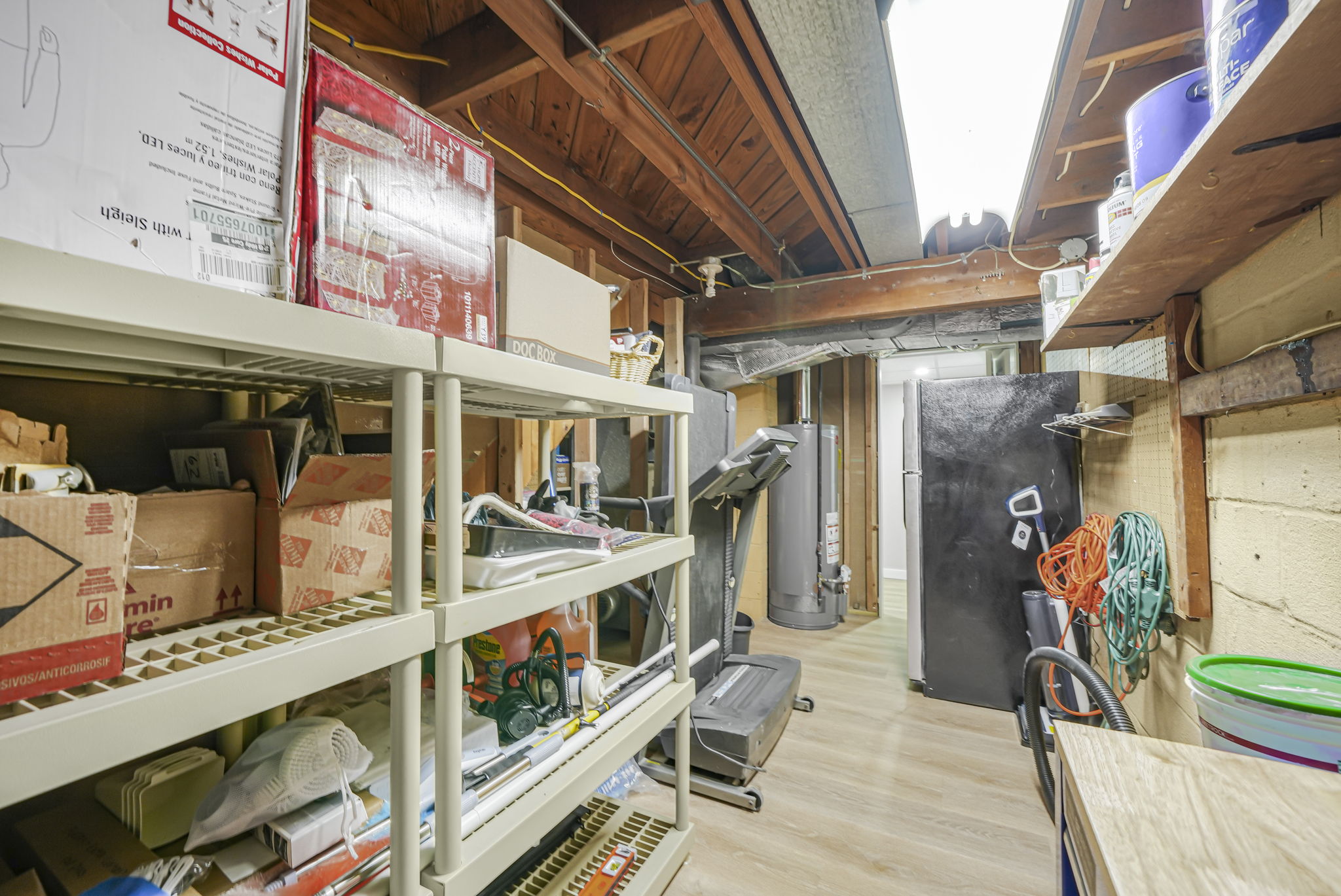 Basement Storage