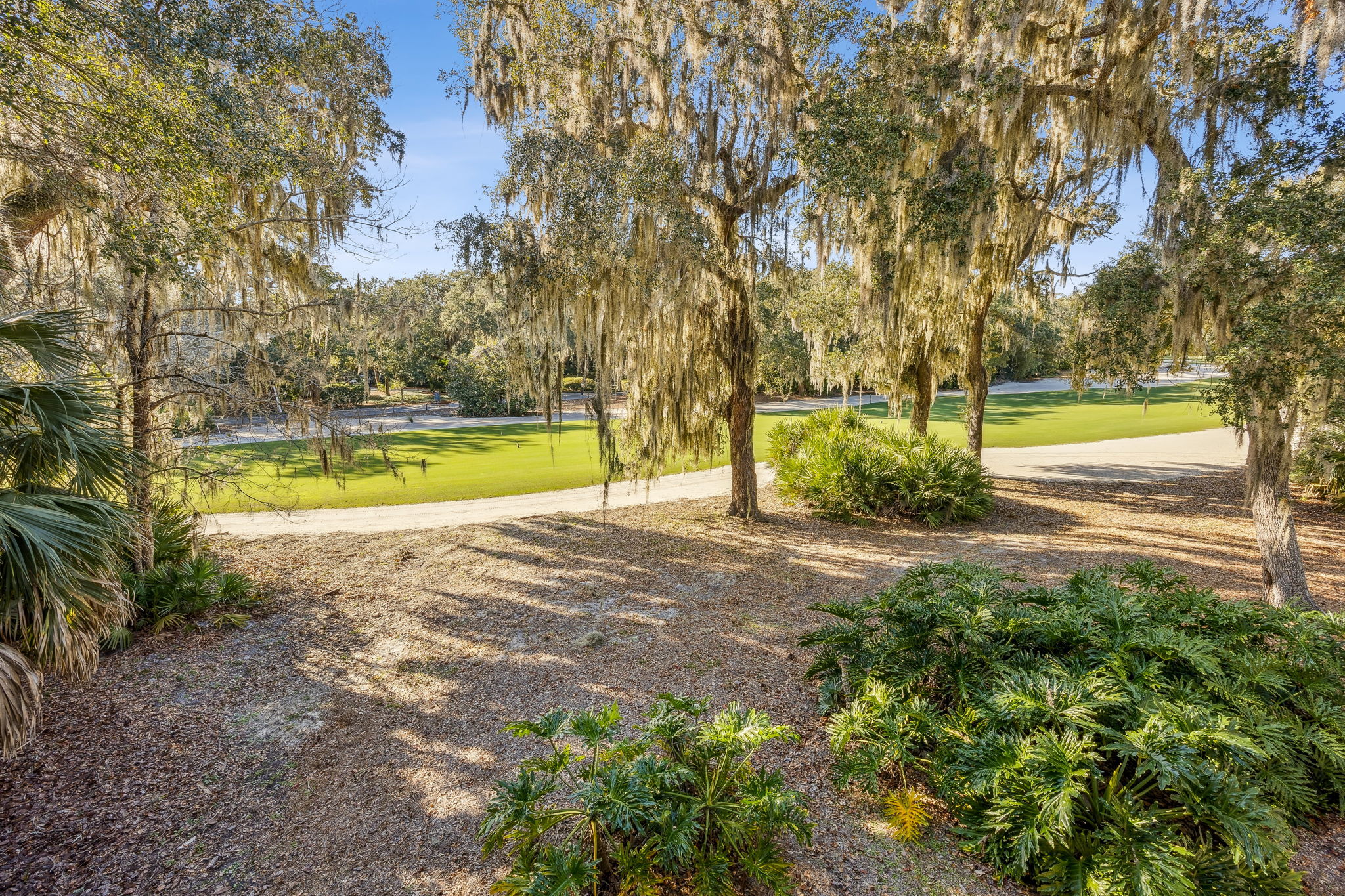 ... beautifully balanced with lush backyard privacy.