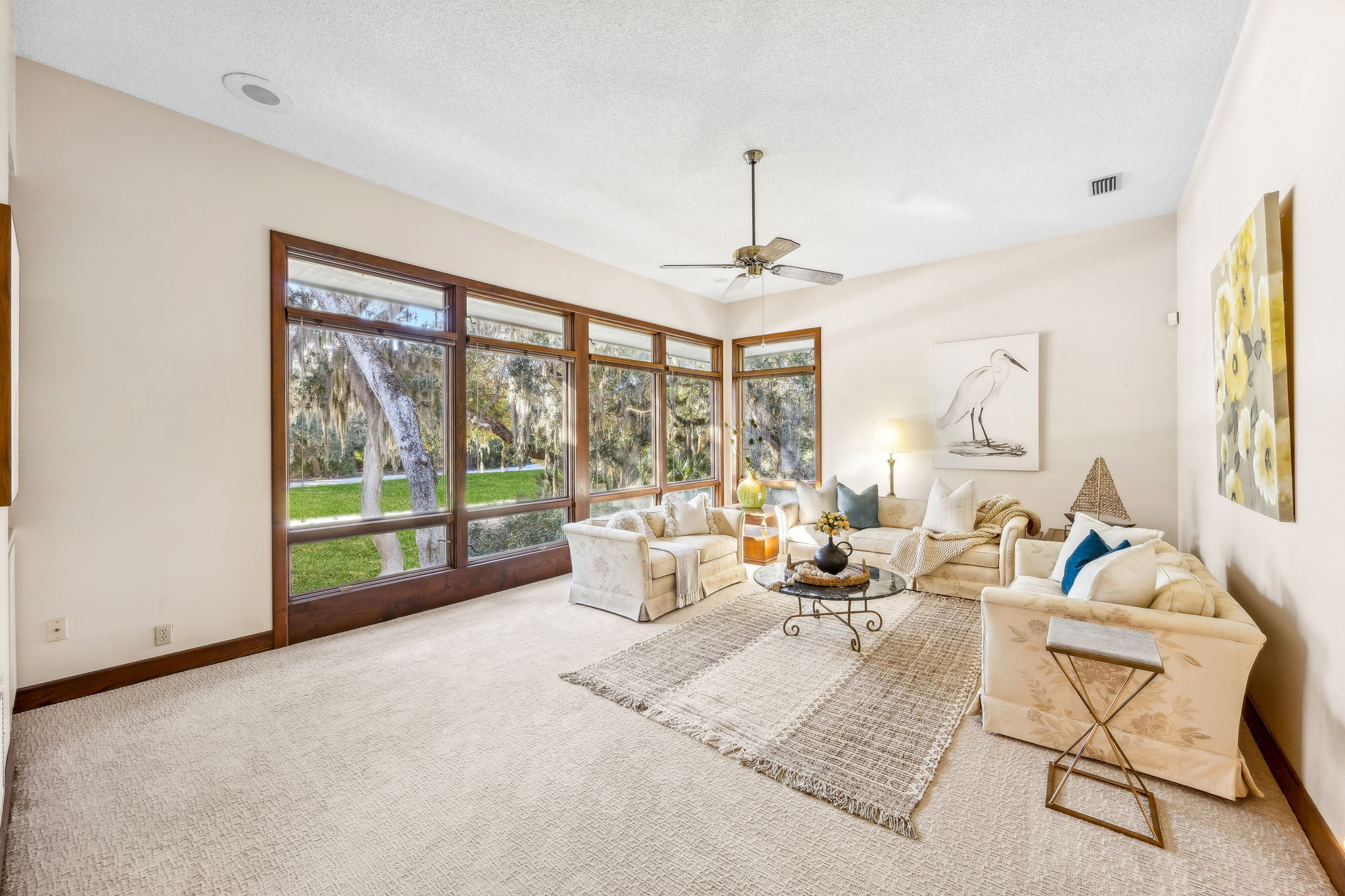 ... with a commanding corner window.