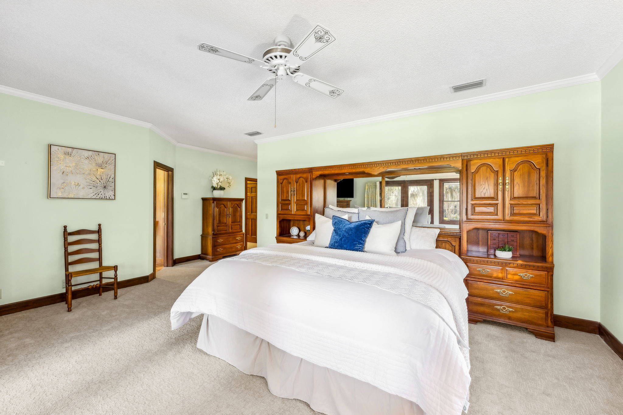 Architecturally designed as a private retreat within the home ...