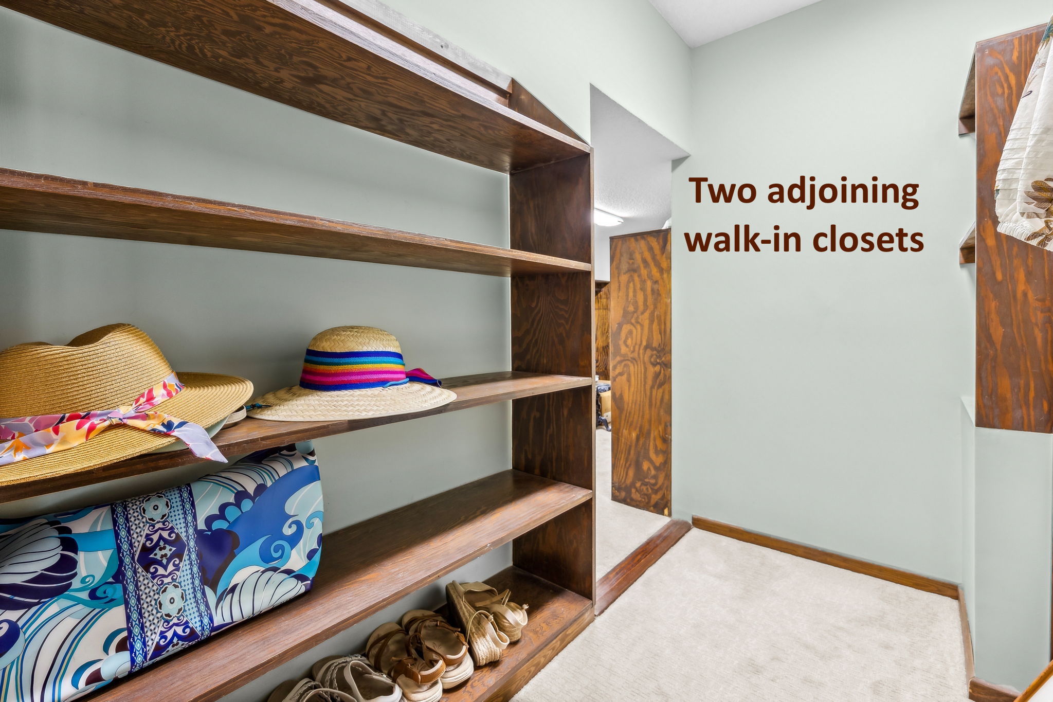 Designed as an extension of the primary suite ...