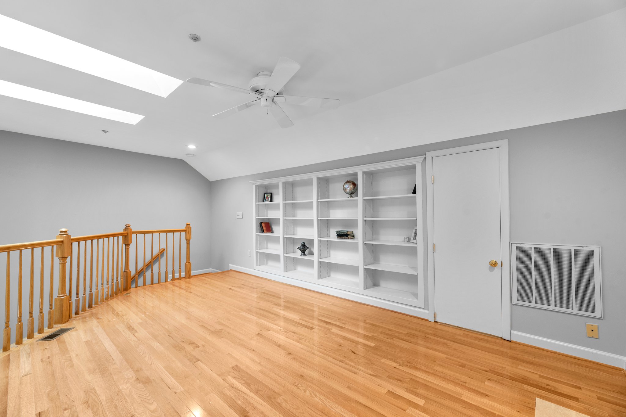 The owner had an additional storage room off the Loft accessible through a full height door