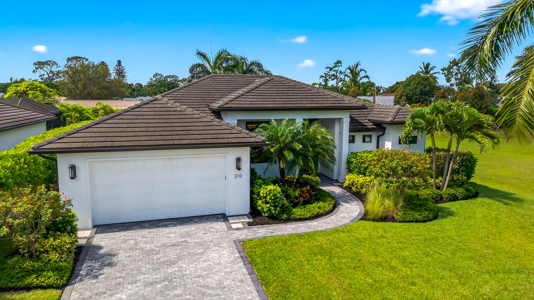 Aerial Front Exterior 1