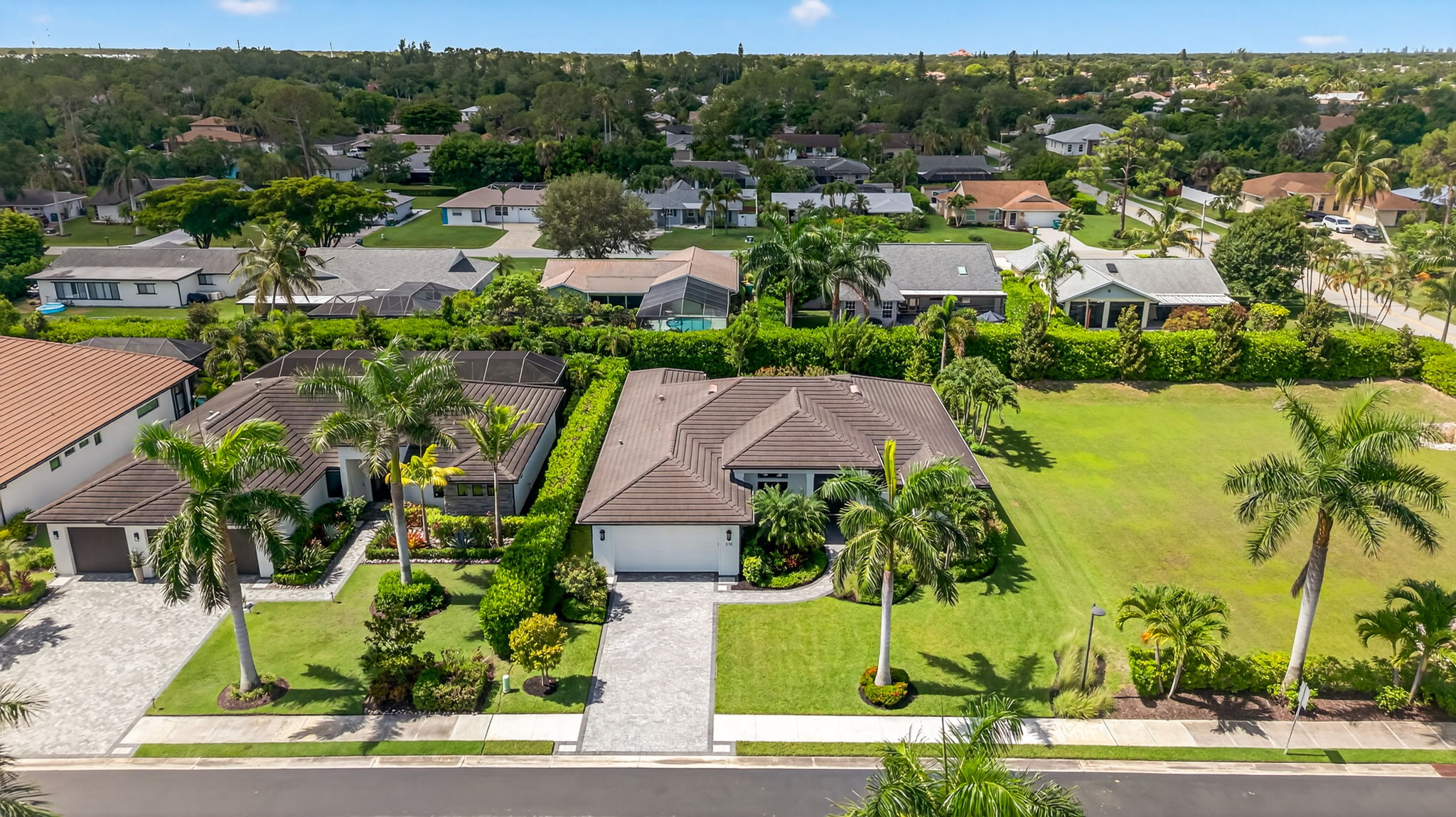 Aerial Front Exterior 2