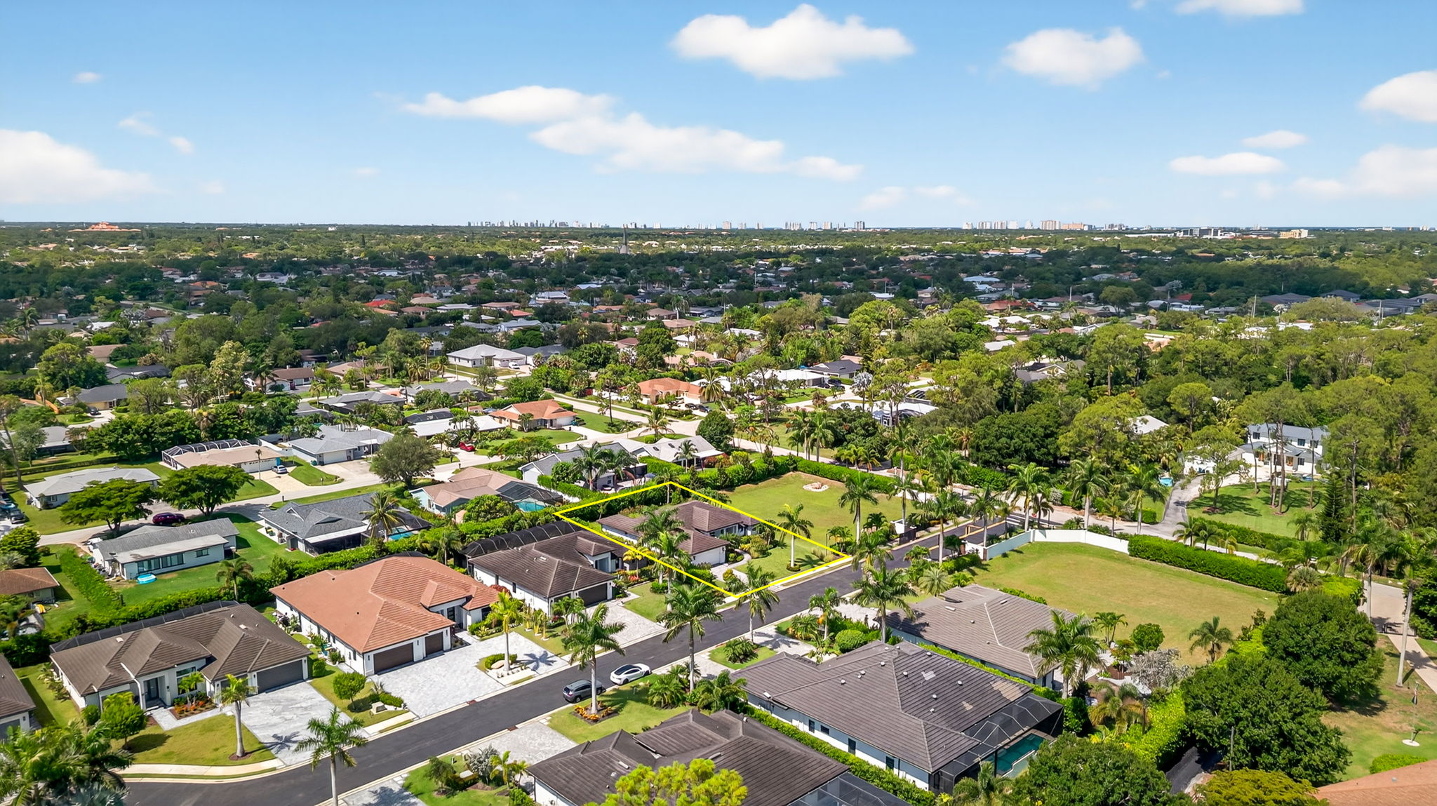 Aerial View 4 -Lot Lines
