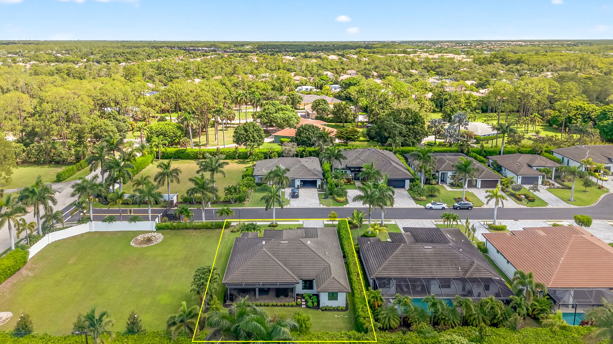 Aerial View 1 -Lot Lines