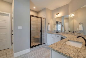 Primary Bathroom - Double Vanity