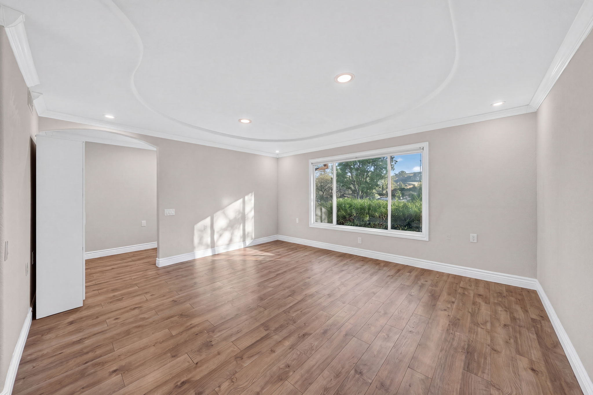 Furniture virtually removed