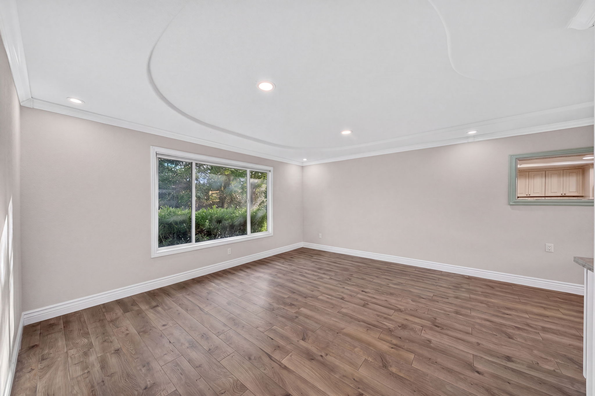 Furniture virtually removed