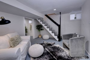 BedroomFlex Space on the lower level