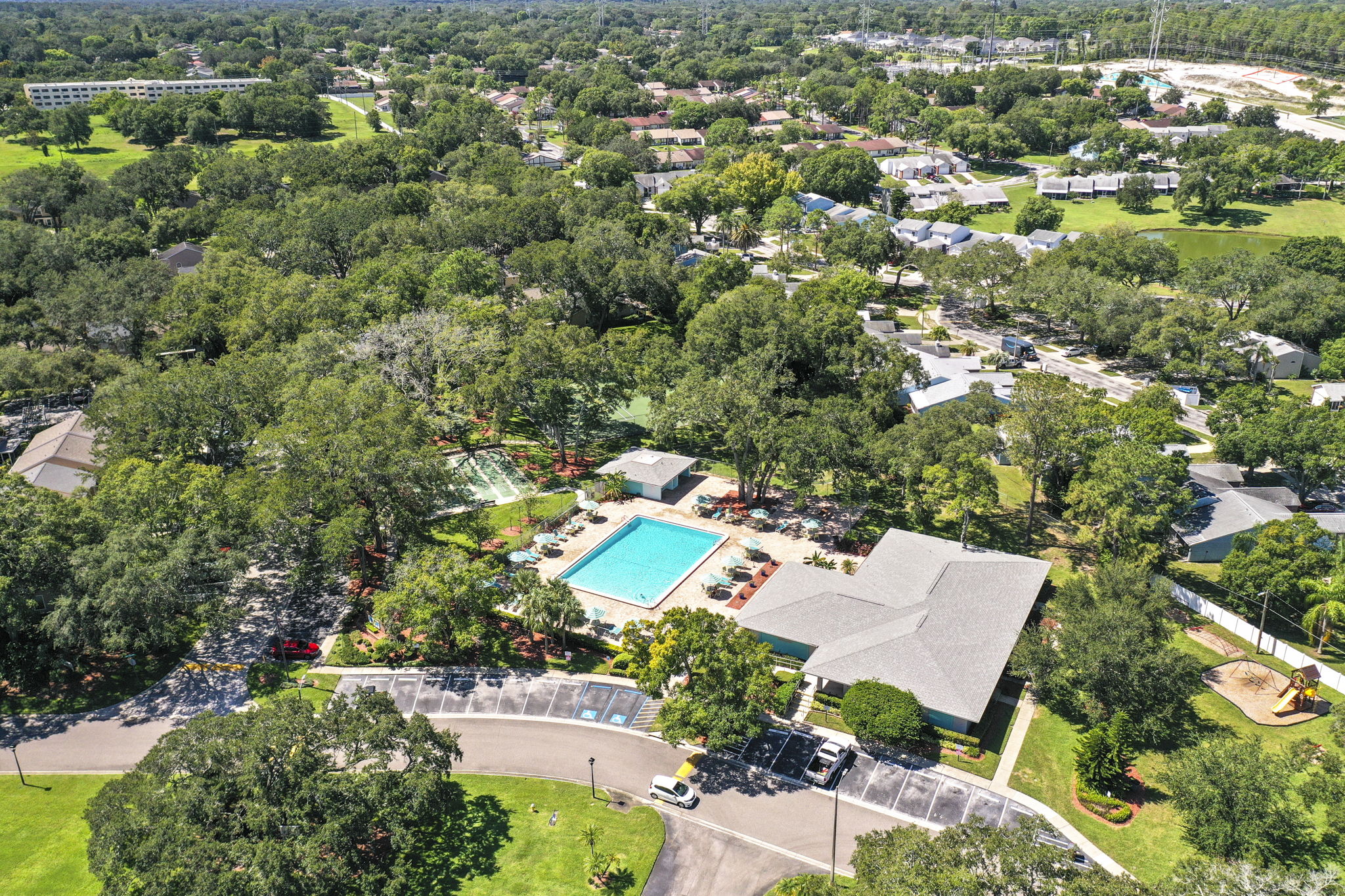 Community Pool Drone - DJI_0367