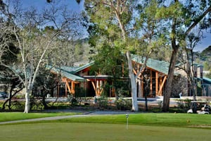 Rossmoor Event Center over Golf Course