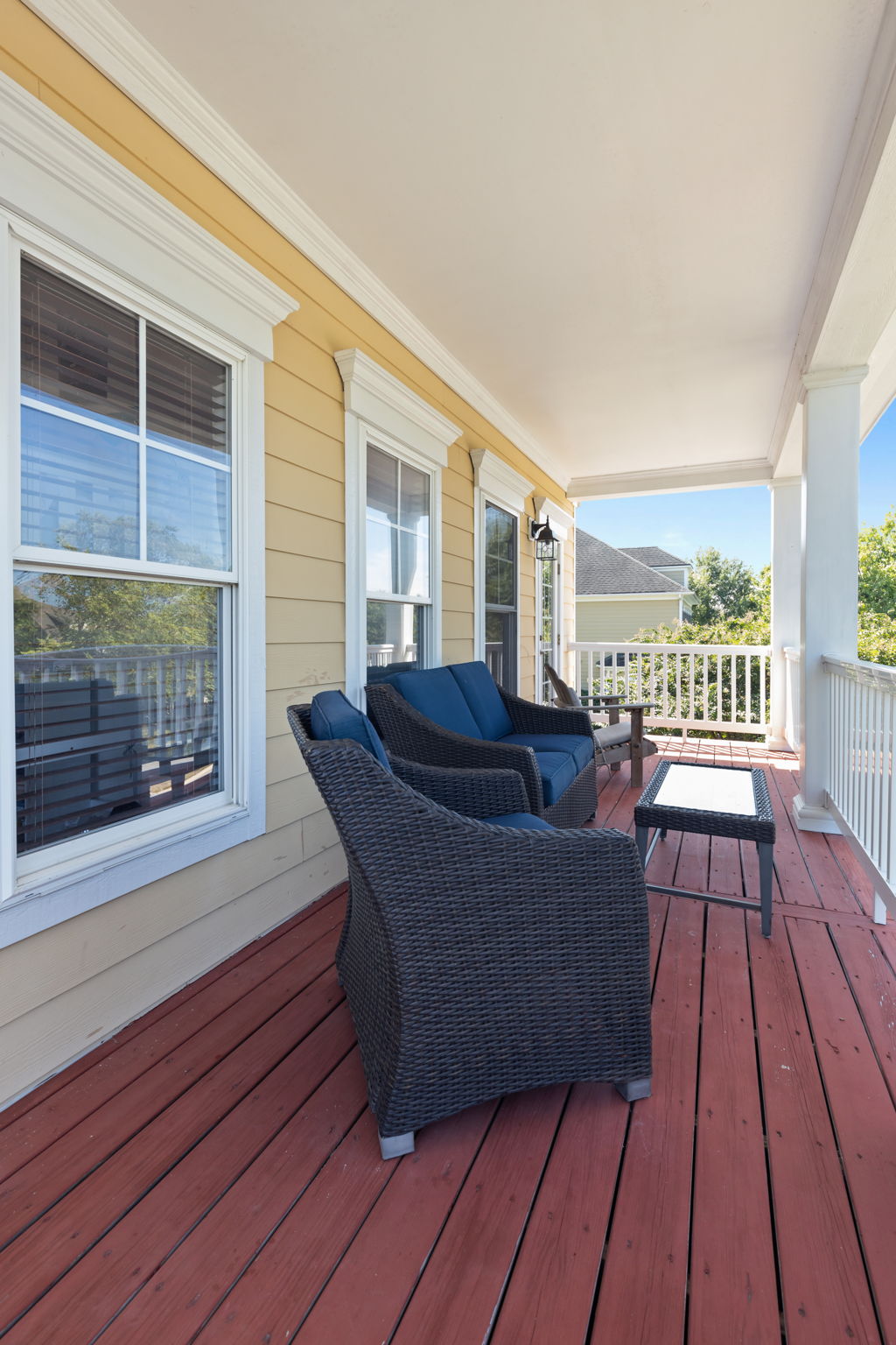 Upstairs Balcony