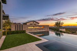 Pool ~ Fireplace Feature