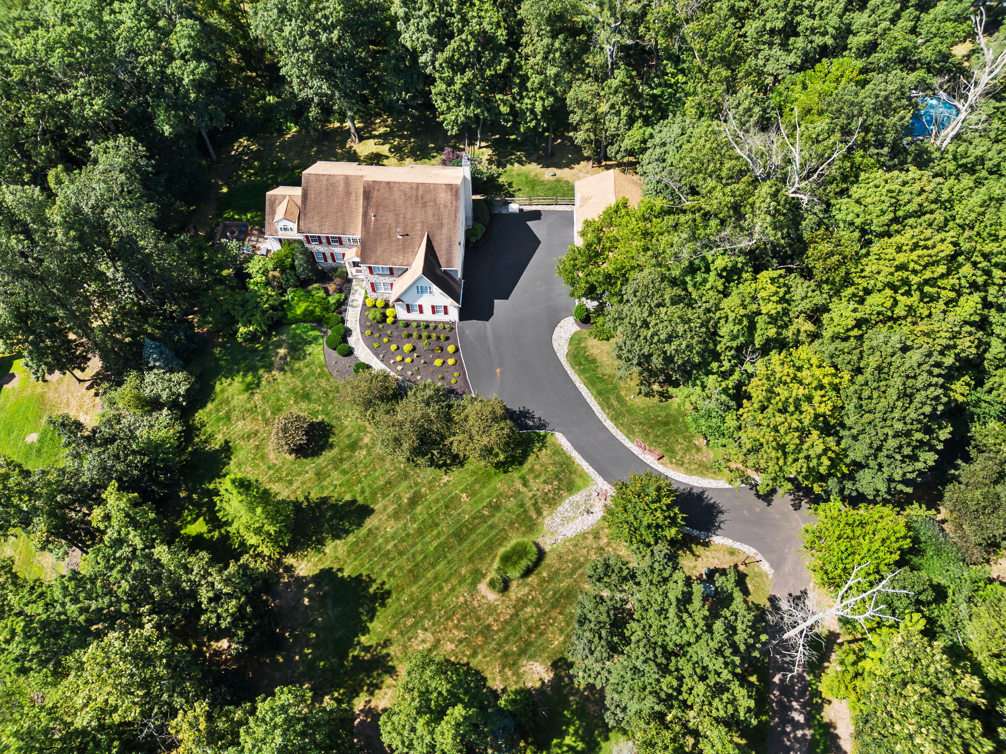 Aerial View of Property