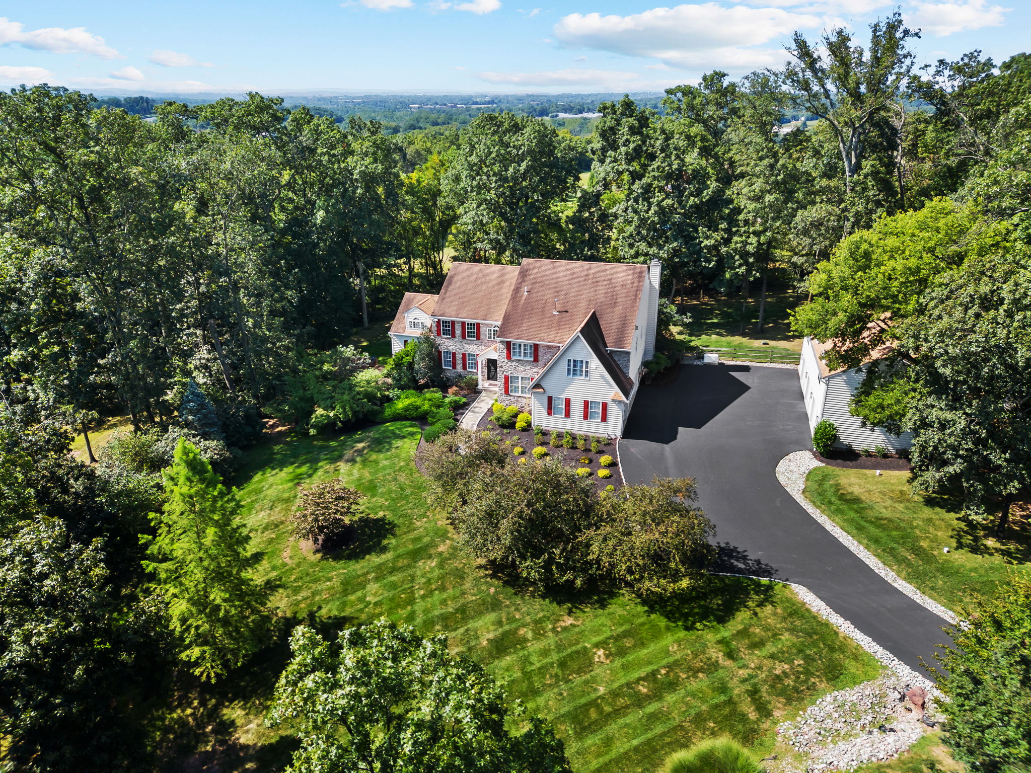 Aerial View of Property