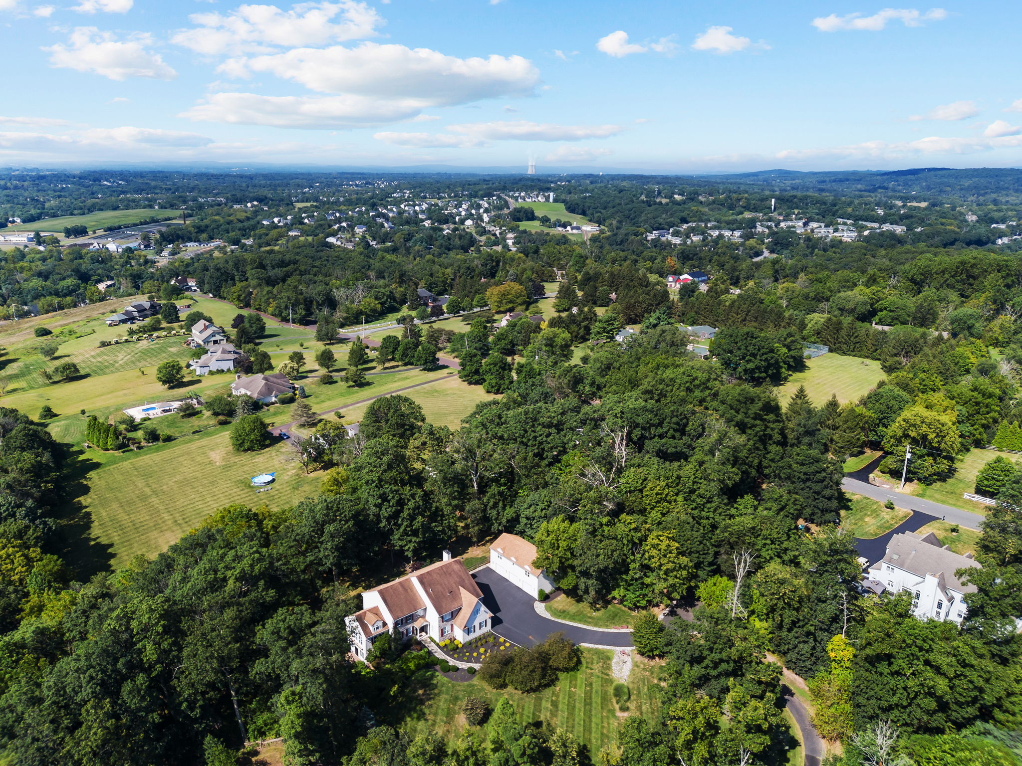 Aerial View of Home