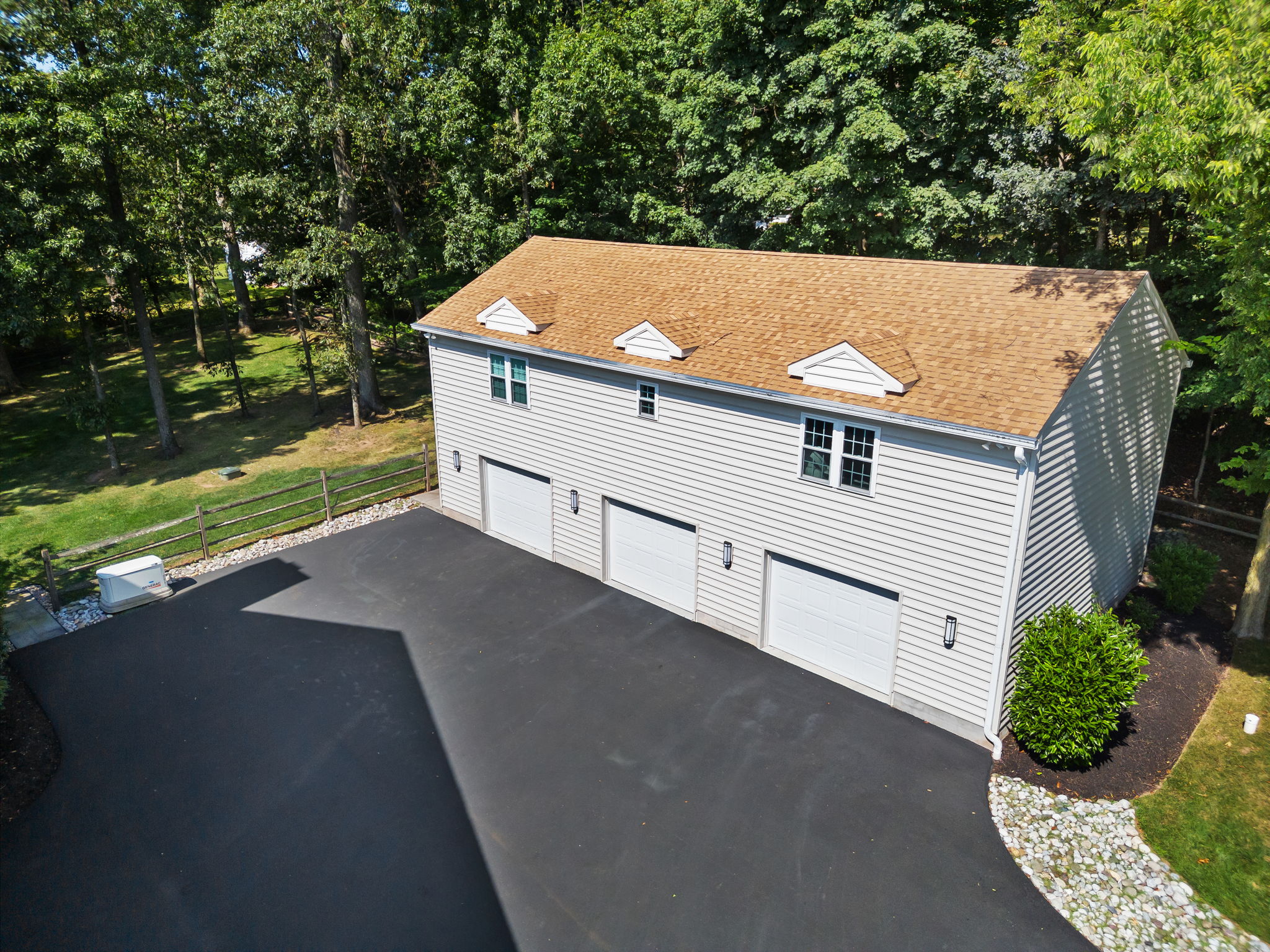 Addition with Three Car Garage