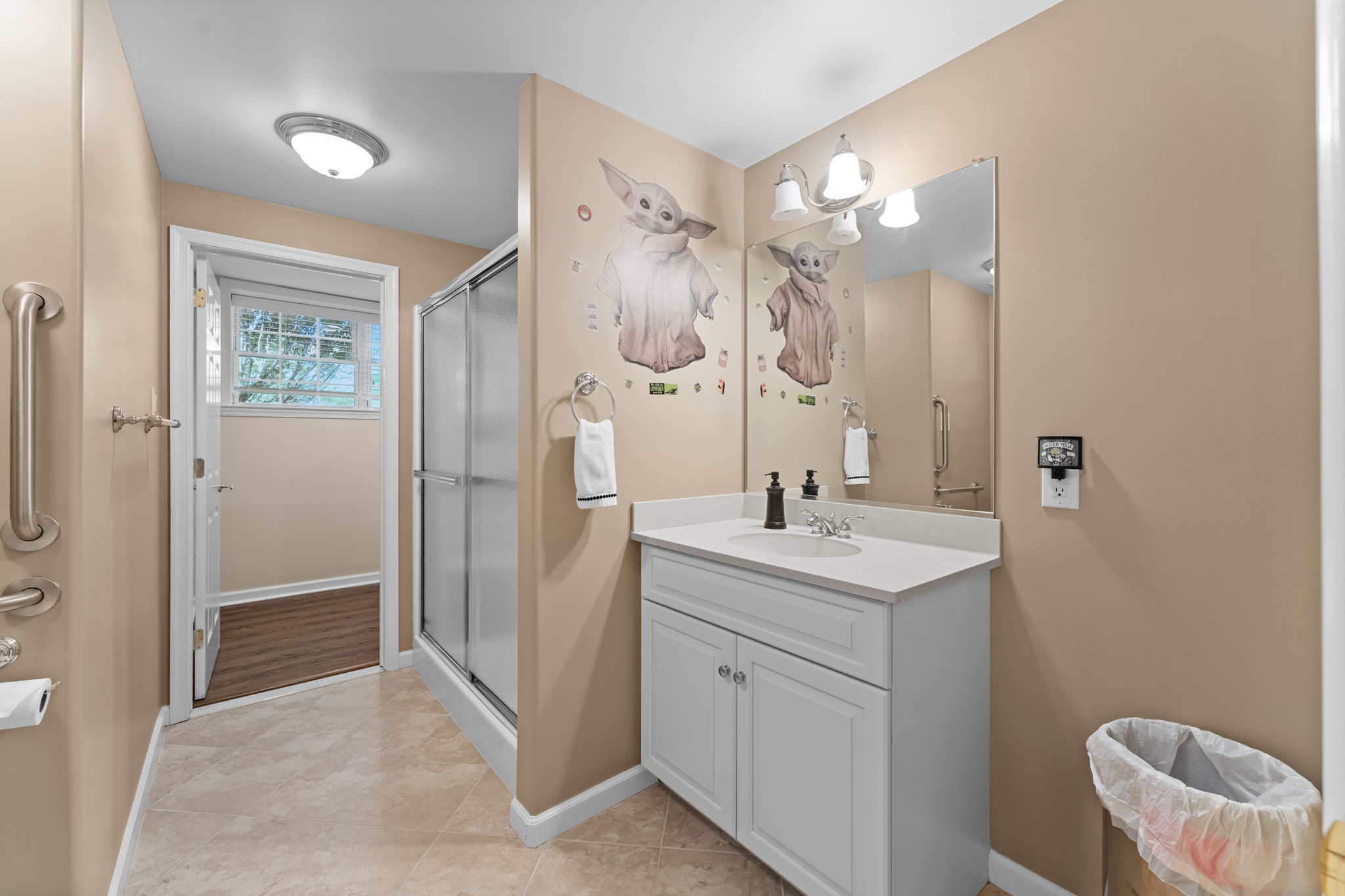 Full Bathroom in Basement