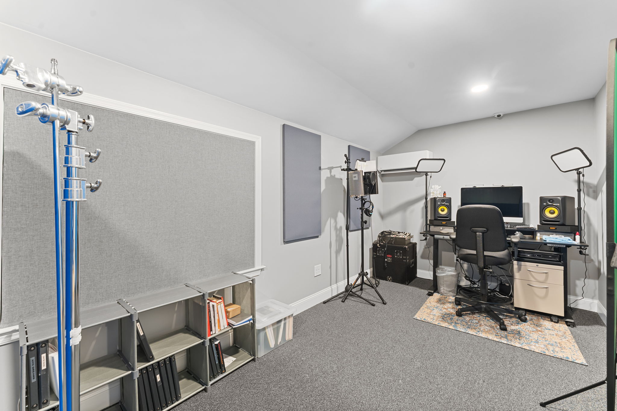 Soundproof Room on Second Floor of Addition