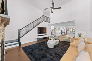 Two Story Family Room