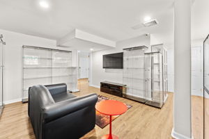 Bedroom in Basement with Full Bathroom