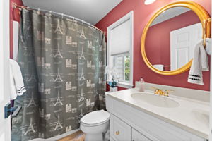 Attached Bathroom to Fourth Bedroom