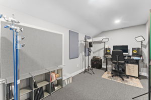 Soundproof Room on Second Floor of Addition