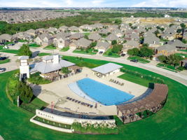 One of two community pools fitness centers