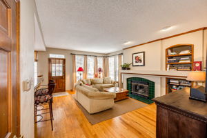 Cozy Family Room & A Fireplace