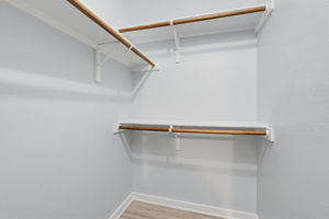 Walk in closet