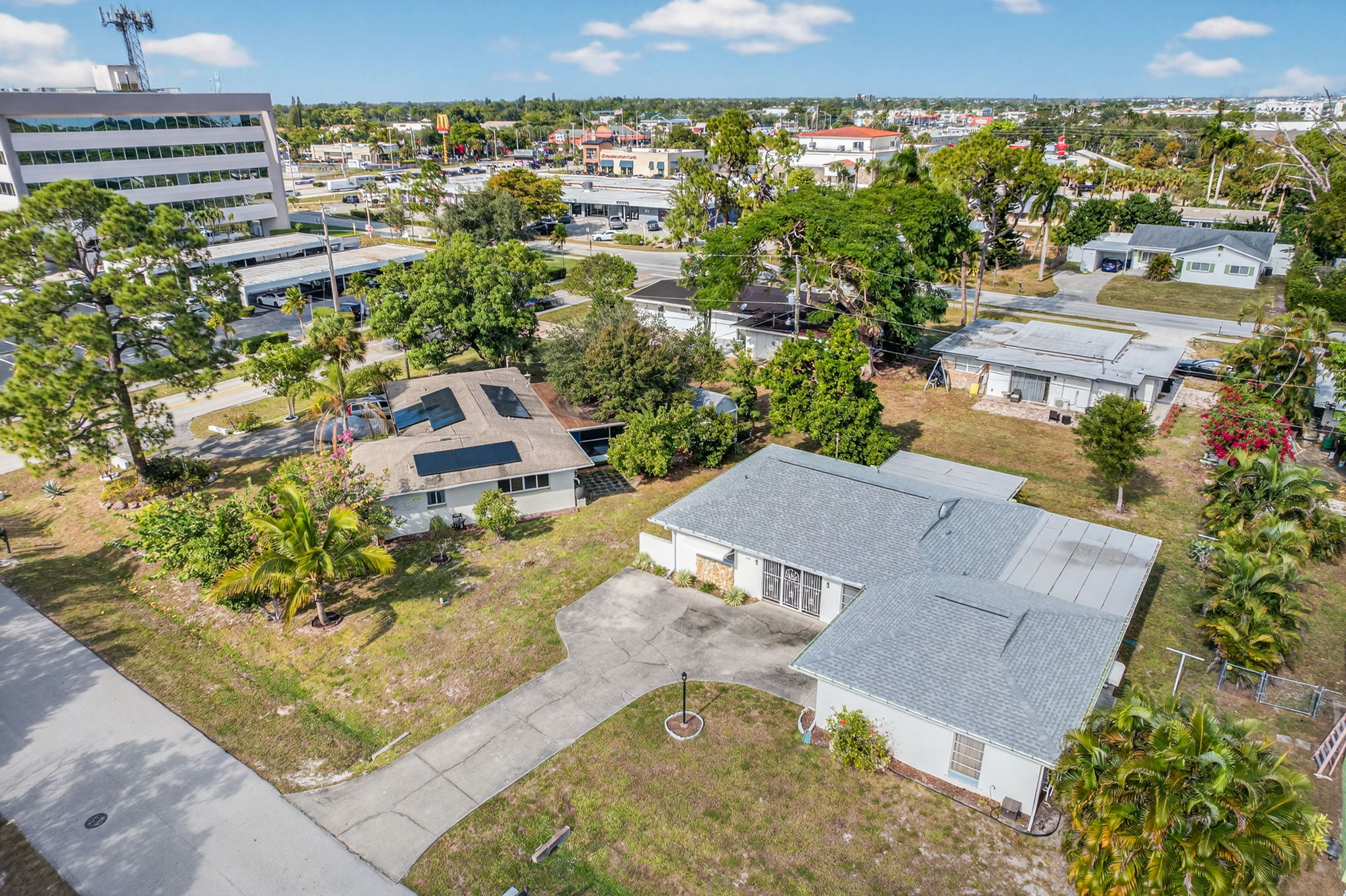 Aerial Front Exterior 1