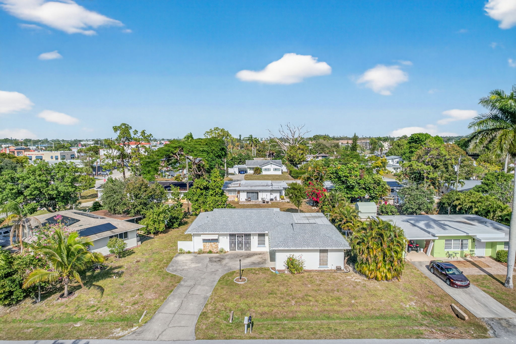 Aerial Front Exterior 2