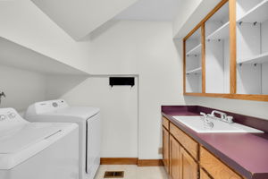 Laundry on main level