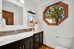 Half bath on main level