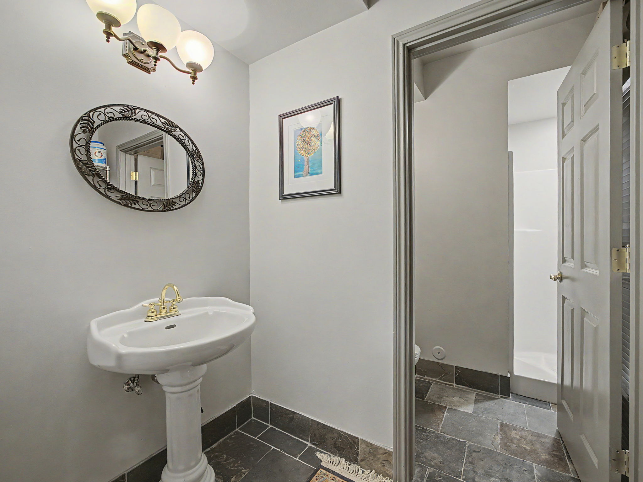 Full bath with shower - Office - Lower floor