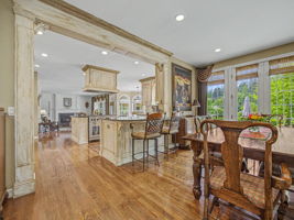 View from Dining area towards the Kitchen