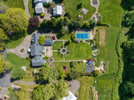 Aerial view of property