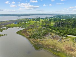 Aerial View of Leeward Lane and Leffers Creek