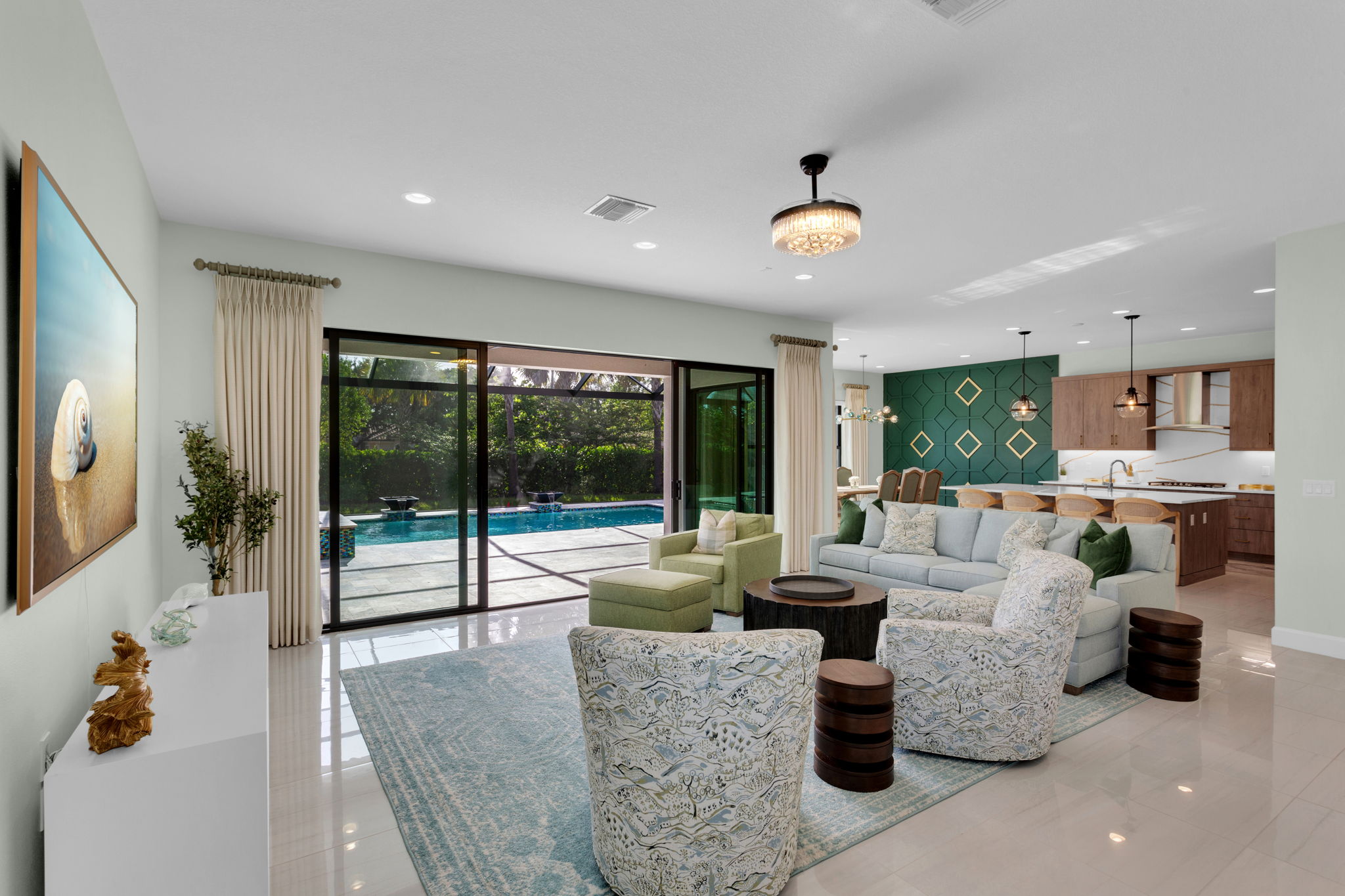 Wonderful Open Living Space