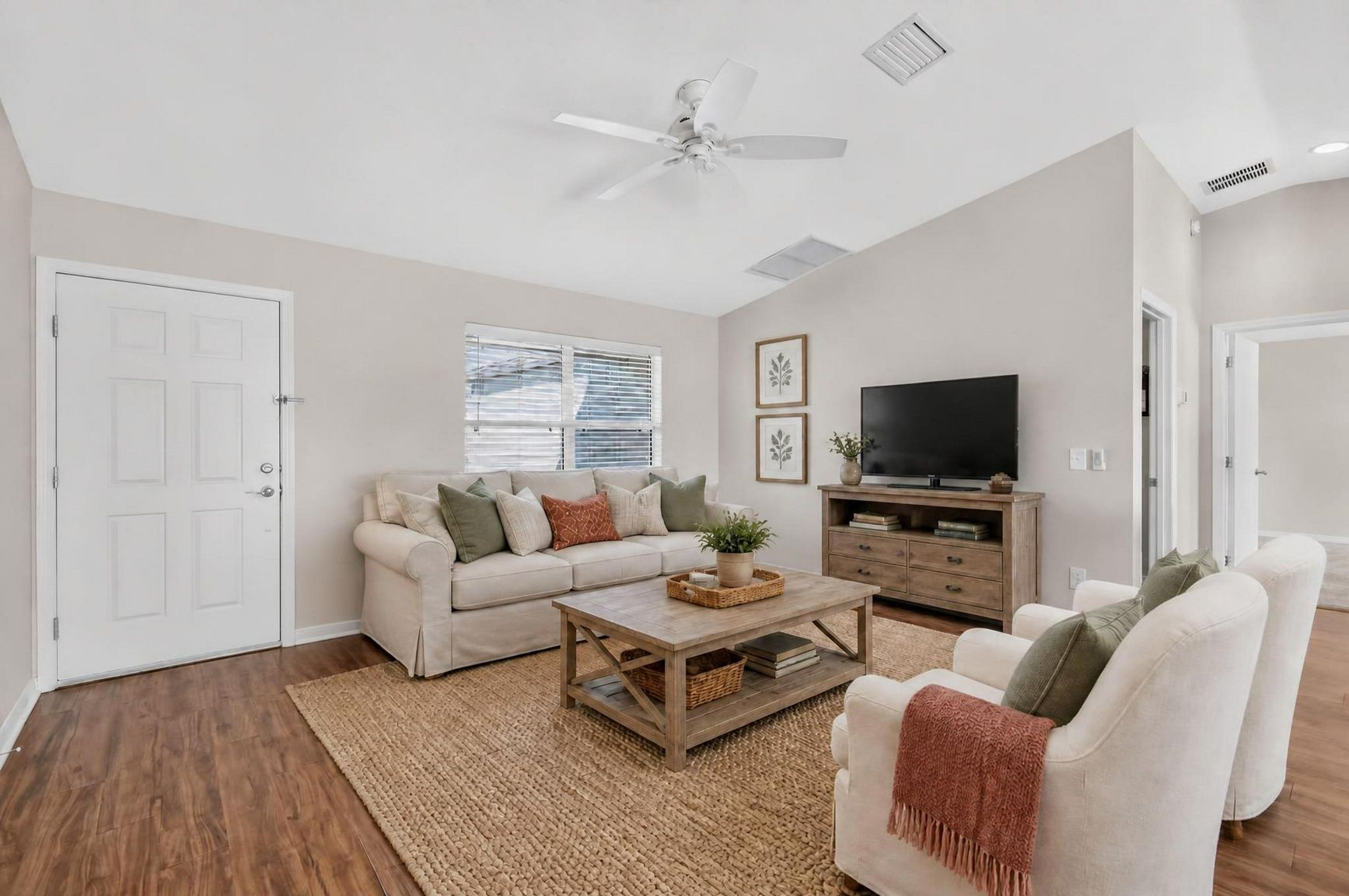 Living Room-Virtually Staged