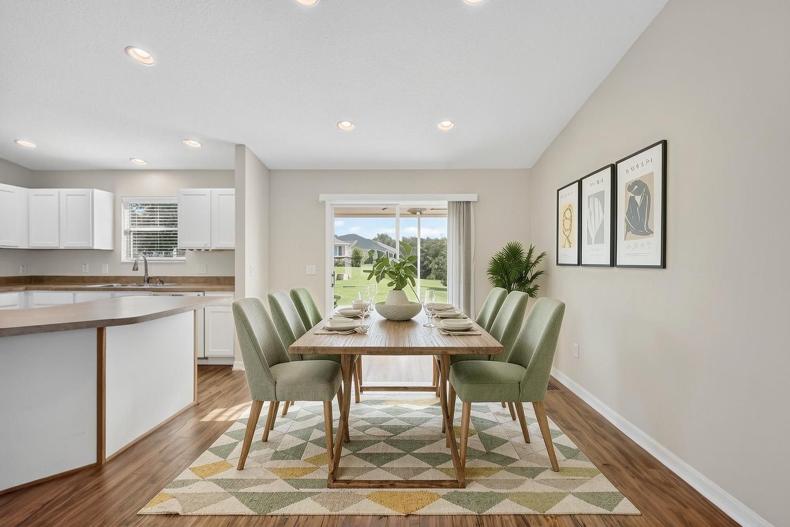 Dining Room-Virtually Staged