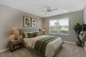 Second Bedroom-Virtually Staged