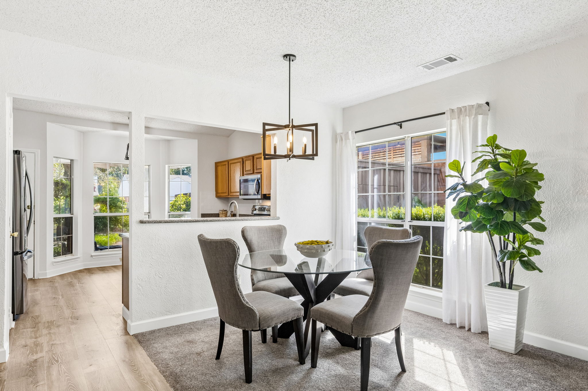 Light Filled Dining Area