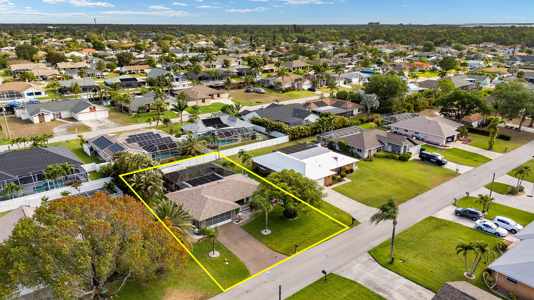 Aerial View 5 -Lot Lines