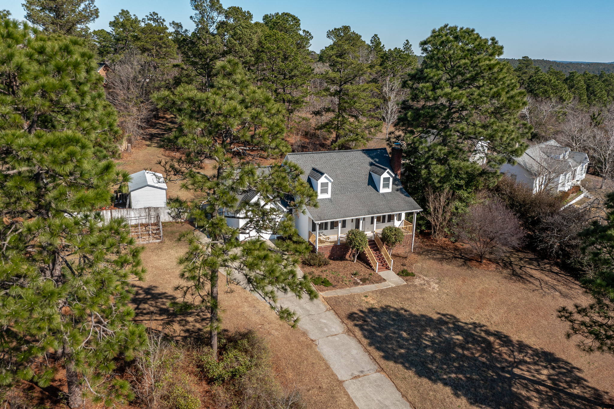 Aerial View Of Home
