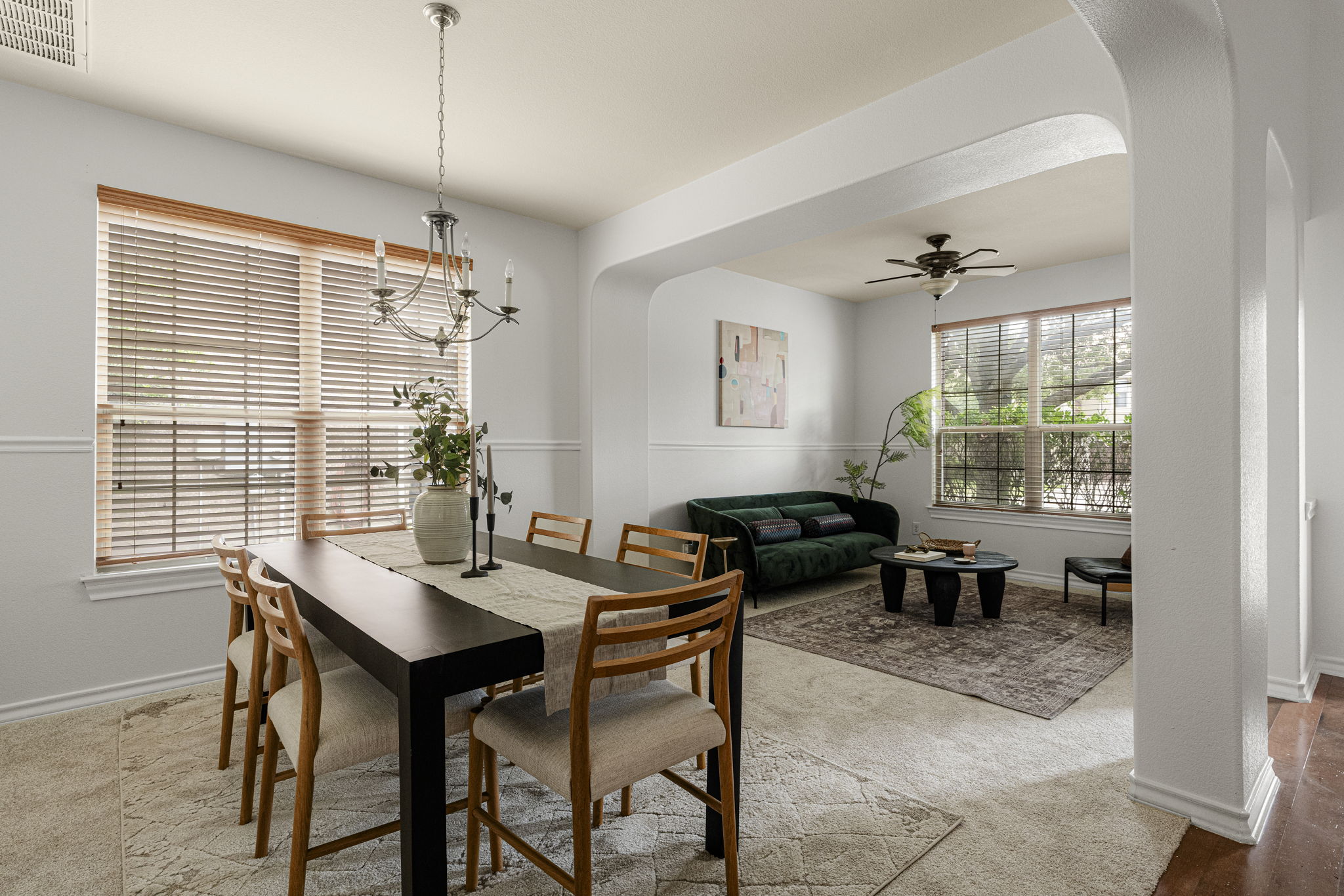 Formal dining and formal living