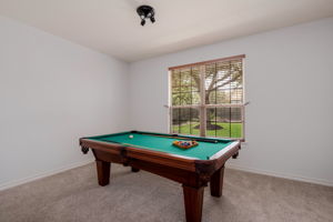 Virtually staged flex room